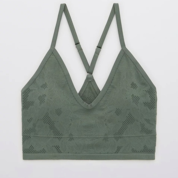 ☘️Aerie padded longline bralette - Picture 1 of 6